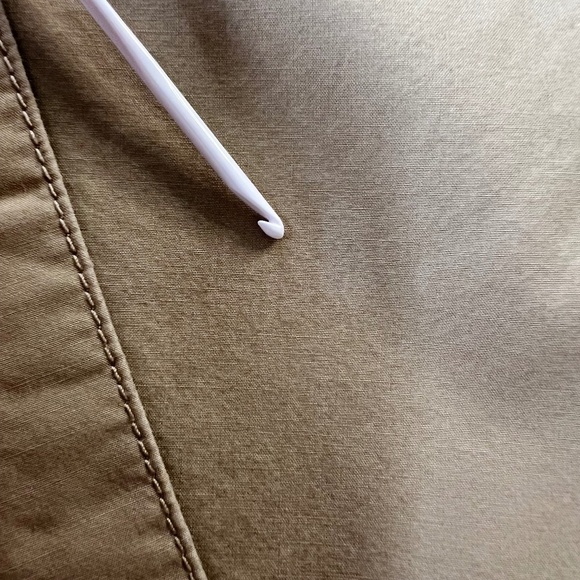 FLAW - J. Crew Poplin Double Breasted Cropped Trench Coat - Picture 5 of 11